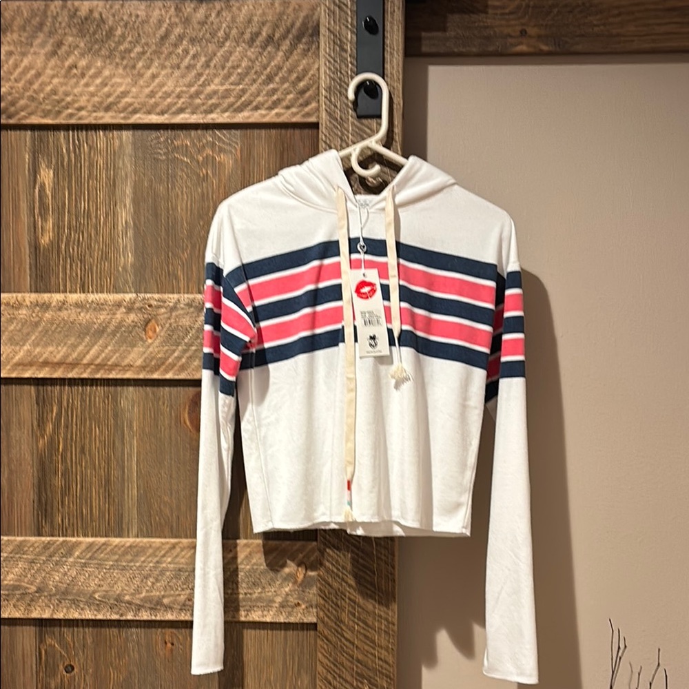 Wildfox Women's Nautical Stripes Ivy Hoodie